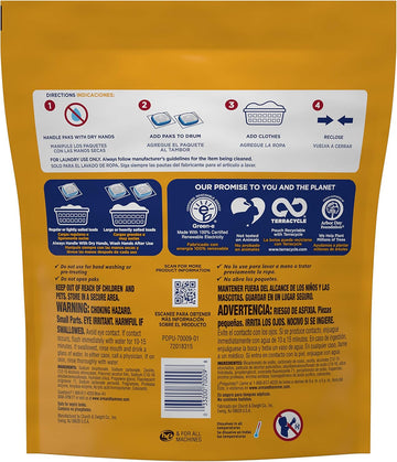 4-In-1 Laundry Detergent Power Paks, Fresh, 58 Count (Pack of 4)